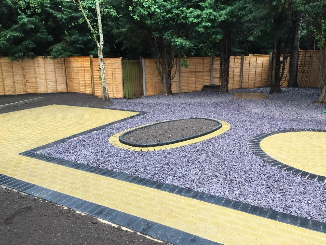 Beautifully landscaped full garden